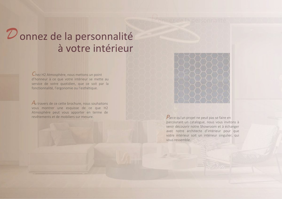 Présentation de l'univers H2 Atmosphère